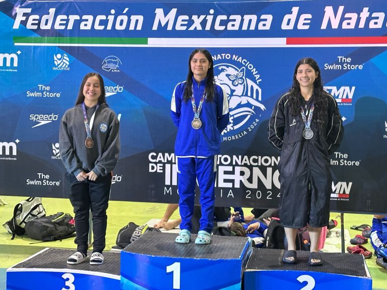 Positiva, tercera jornada para academias IMCUFIDE en Campeonato Nacional de Natación de Invierno