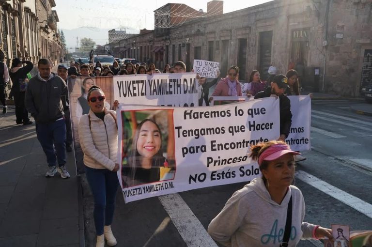 Marchan para exigir aparición de la joven Yuketzi Yamileth