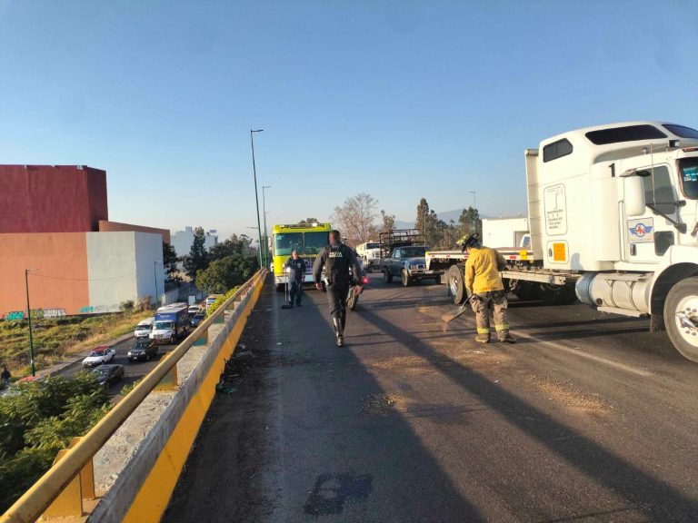 Se registran 3 hechos de tránsito sobre el libramiento de Morelia, frente a la TAM