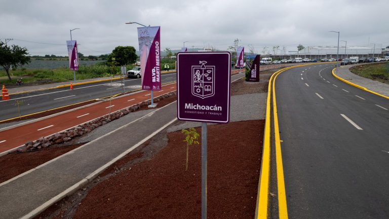 Nuevo bulevar Martí Mercado en La Piedad transforma la movilidad