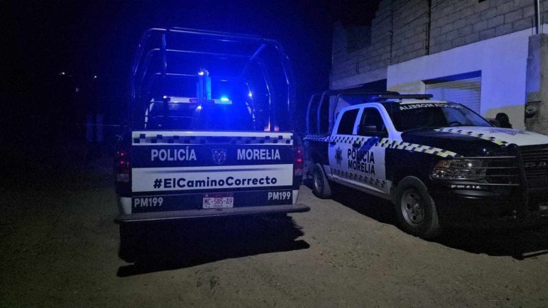 Se registran disparos en la colonia Unión, al oriente de Morelia
