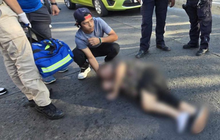 Octogenaria herida al ser atropelladas por camioneta en Zamora