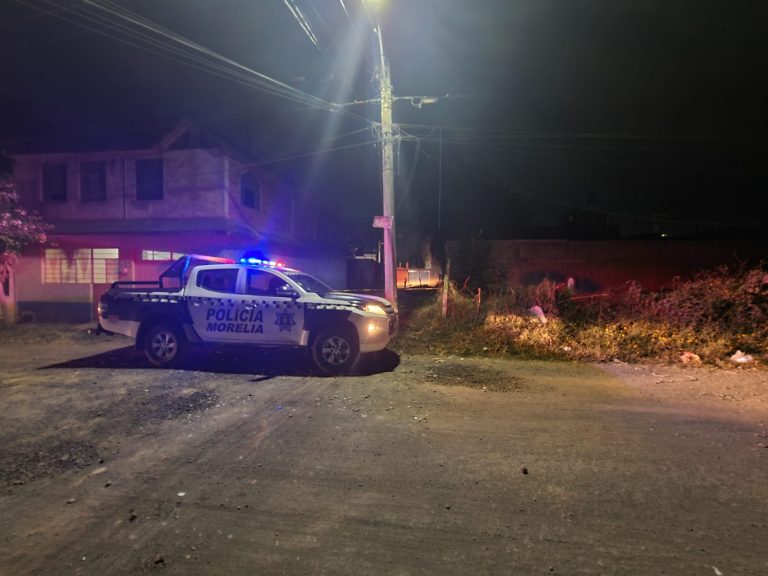 A balazos asesinan a un hombre en la Medallistas Olímpicos de Morelia