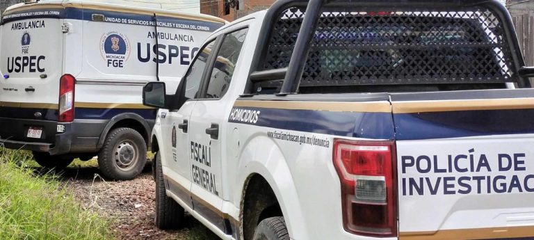Hombre es asesinado en domicilio de Pátzcuaro