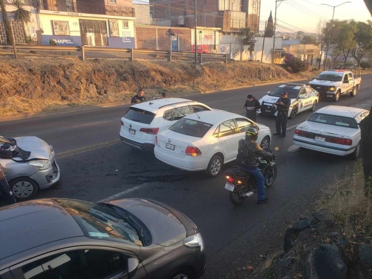 Se registran otros 2 choques en la Av. Madero Poniente de Morelia
