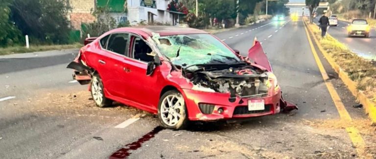 Se registran tres accidentes vehiculares en distintas zonas de Morelia