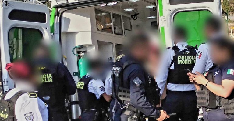 Hombre es agredido con arma blanca por otro sujeto en la colonia Gertrudis Sánchez de Morelia