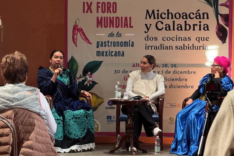 Cocineras michoacanas conquistan Italia
