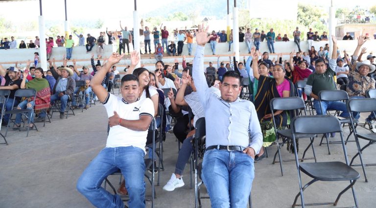Acompaña IEM renovación del Consejo Comunal Purépecha de Jesús Díaz Tsirio