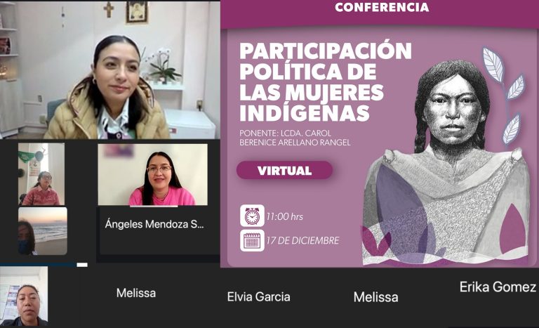 Impulsa IEM participación política de mujeres indígenas y refuerza medidas contra violencia de género