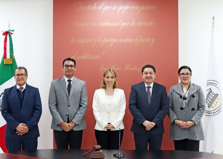 Elige Tribunal de Justicia Administrativa de Michoacán a su primera magistrada presidenta