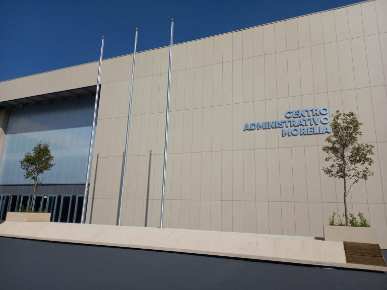 En dos meses, Centro Administrativo de Morelia contará con elevadores