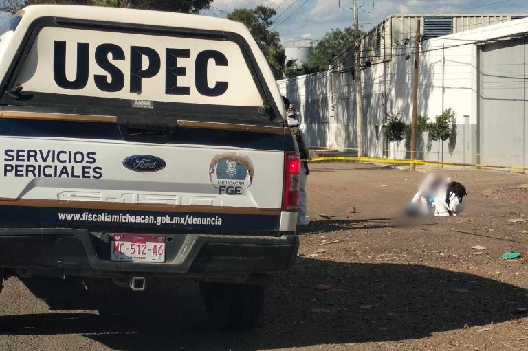 Ejecutan a hombre en el municipio de Tarímbaro