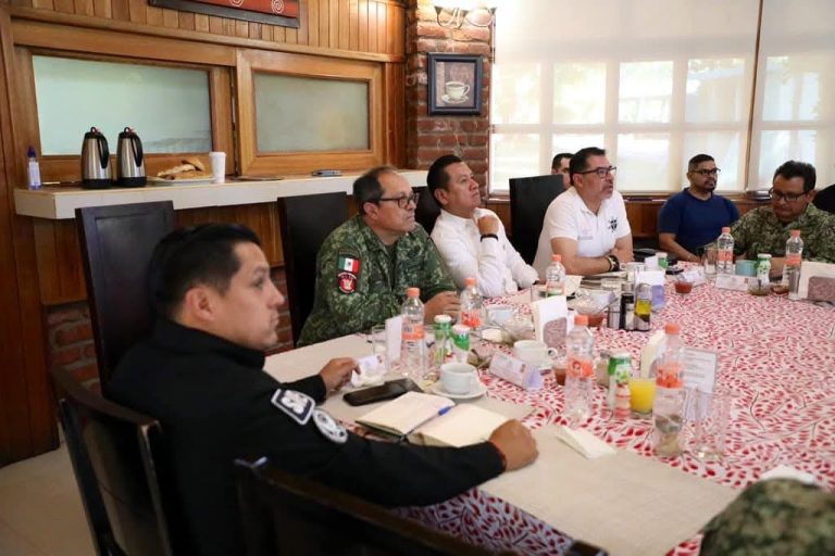 SSP revisa y fortalece acciones en Apatzingán y zona citrícola