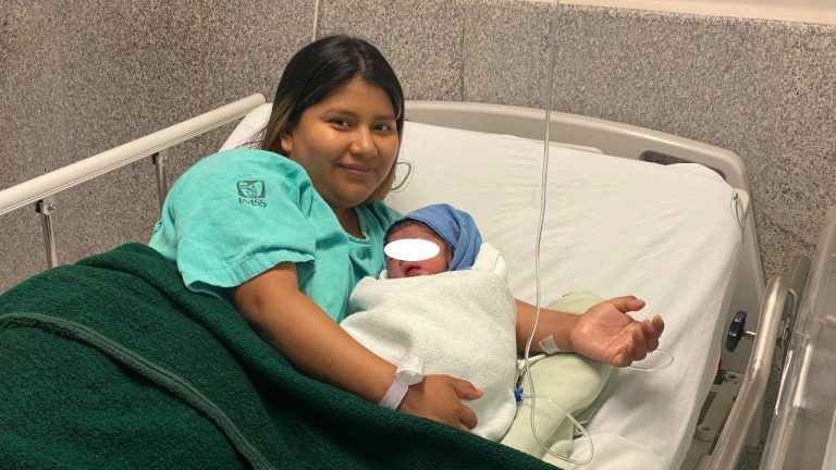 Recibe IMSS Michoacán primer bebé de 2025