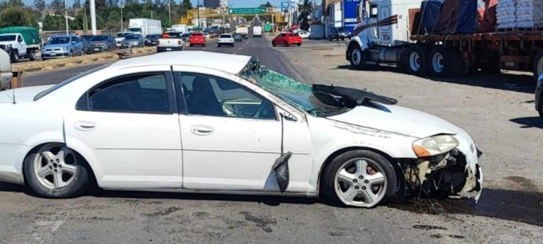 Se registran 2 accidentes vehiculares en Morelia; 2 personas quedan heridas