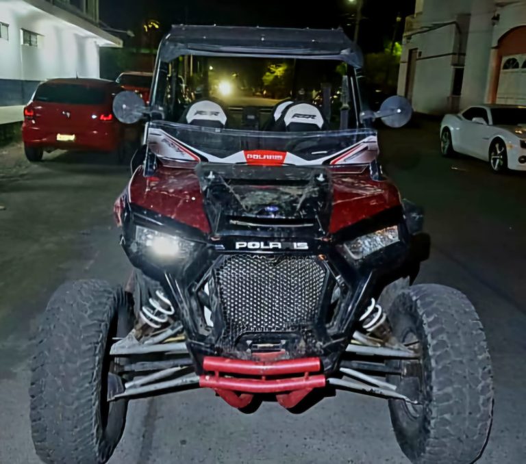 En Santa Ana Amatlán, soldados y policías aseguran un Razer, dos camionetas, tres motos y armamento
