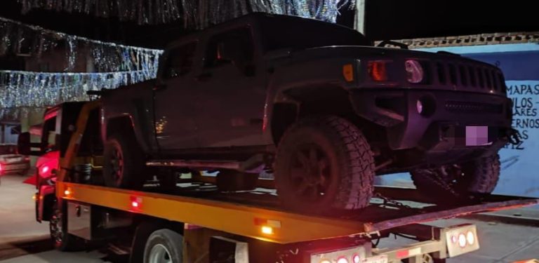 Aseguran 3 vehículos tras agresión a policías de Álvaro Obregón