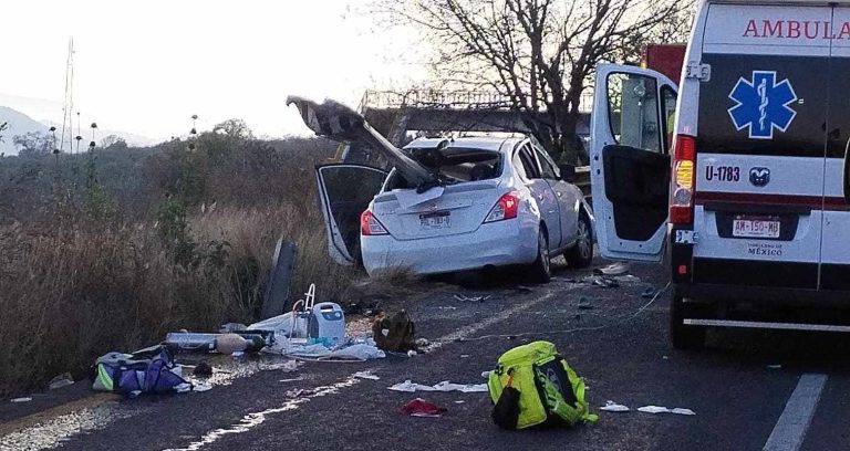Muere otra de las víctimas del accidente automovilístico ocurrido en la carretera Morelia-Pátzcuaro