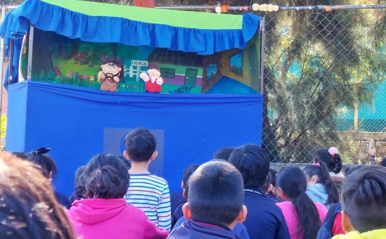 A través del arte, Sedebi sensibiliza a estudiantes para prevenir la trata de personas