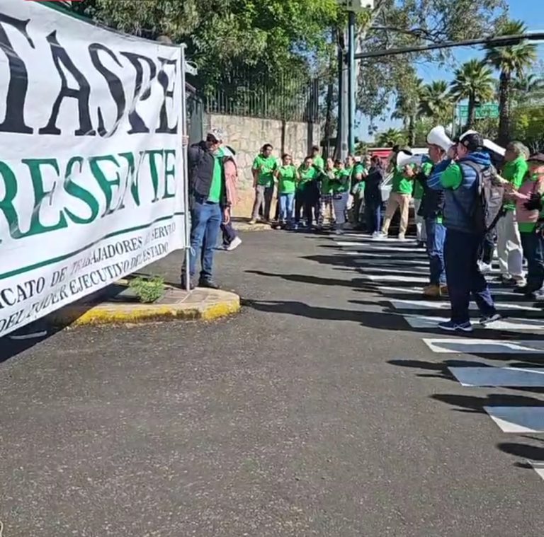 Por segundo día se manifiesta STASPE por pagos digitales