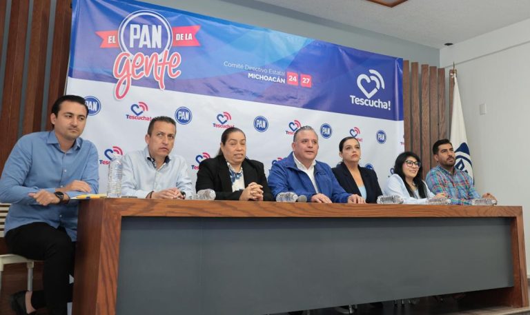 PAN acusa crisis de seguridad y descoordinación entre federación y Michoacán