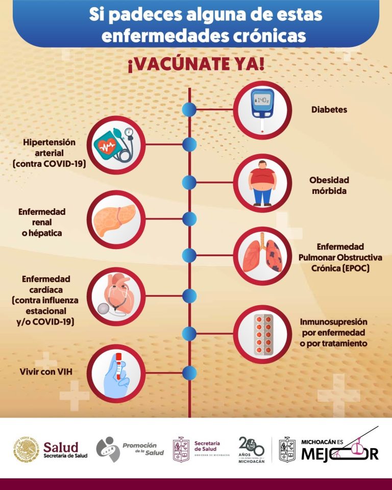 Exhorta SSM a personas con comorbilidades a vacunarse contra la influenza