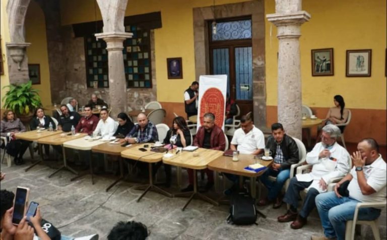 Anuncian marcha 14 sindicatos de CIT para el 7 de febrero; gobierno estatal es autoritario y omiso, acusan