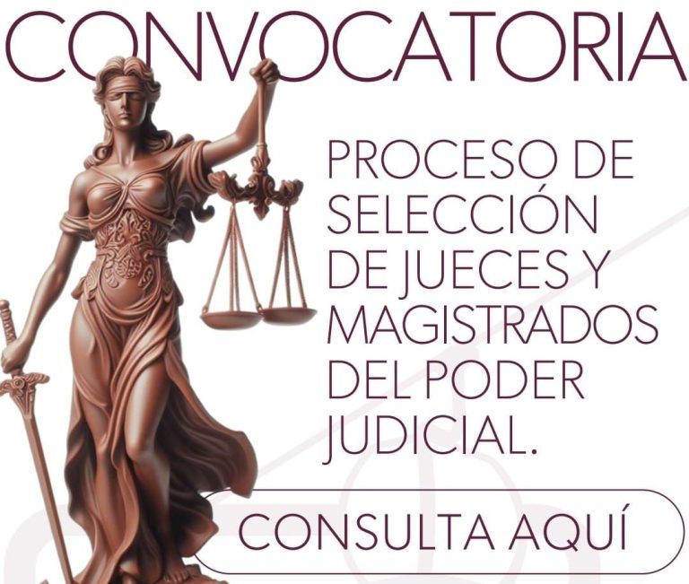 Inicia inscripción para magistrados y jueces del Poder Judicial