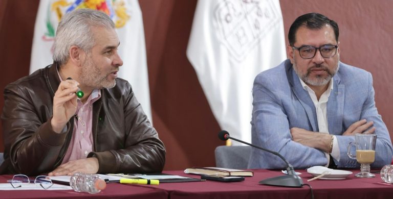 Instruye Bedolla reforzar estrategia de seguridad para preservar la paz
