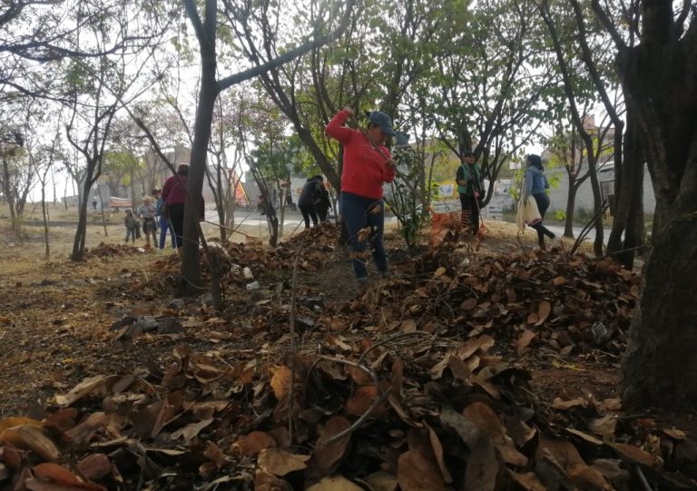 Vecinos de la colonia 3 de Agosto se suman a jornada de limpieza del Gobierno de Morelia