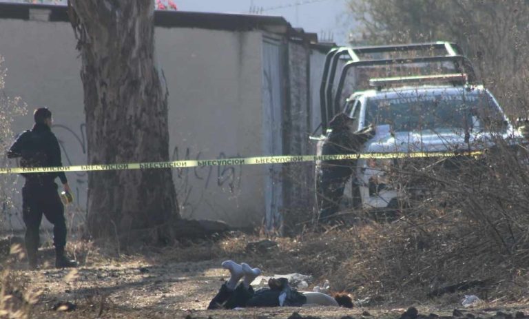 Abandonan un ejecutado, en Jacona