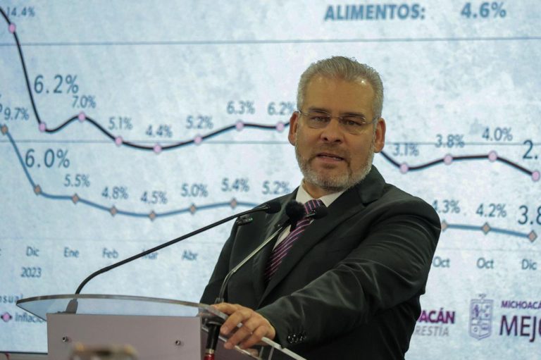 Rechaza Bedolla maquillaje de cifras de homicidios