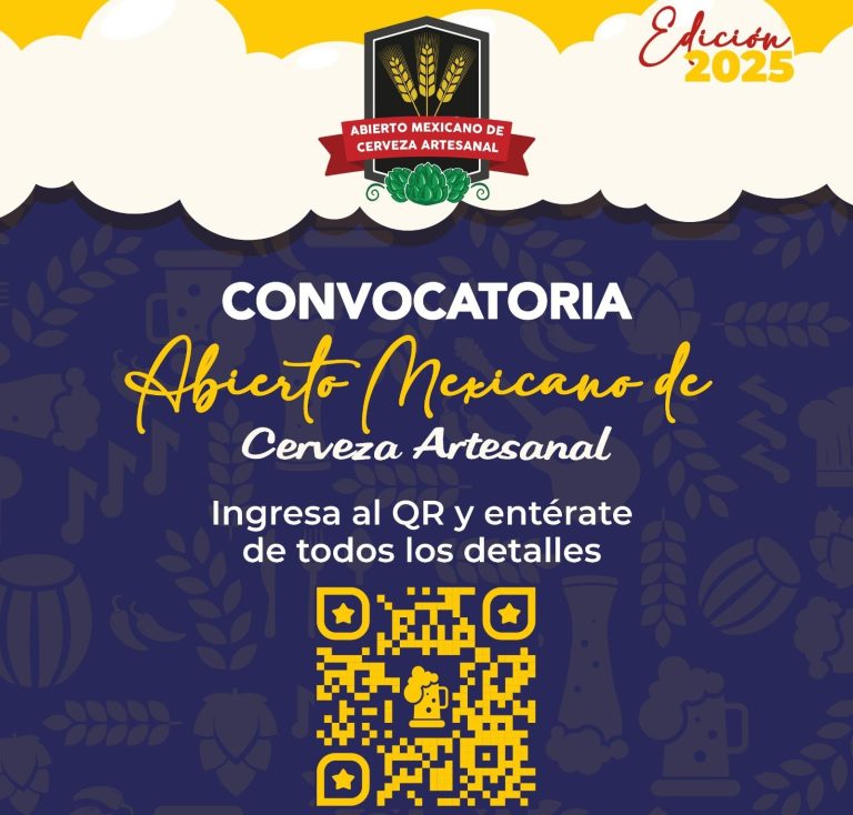 Abierta, convocatoria de la novena edición del Abierto Mexicano de Cerveza Artesanal 2025