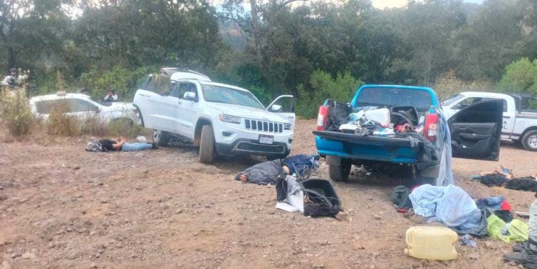 Capturan a siete integrantes de célula criminal en Pátzcuaro