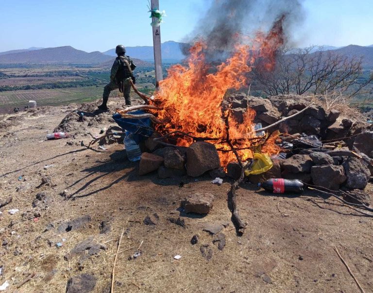 Abaten a tres pistoleros y desmantelan narcocampamento en Tierra Caliente