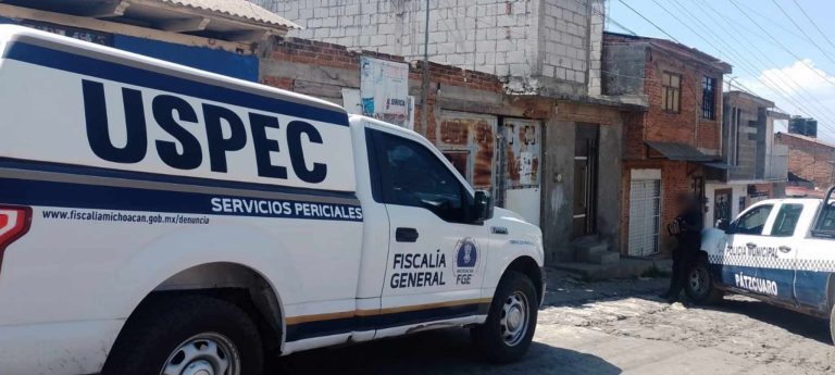 Hallan dos cadáveres humanos quemados dentro de un domicilio en Pátzcuaro