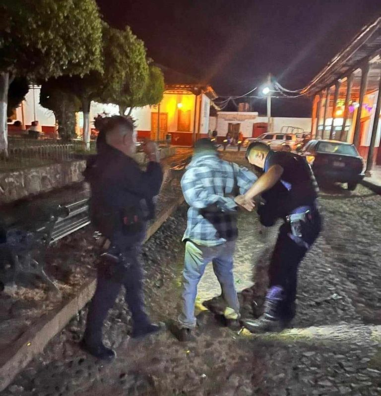 Capturan al sujeto que acuchilló a su madre en San Jerónimo Purenchécuaro