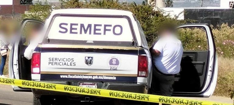 Adulto mayor es hallado muerto y con impacto de bala, en el fraccionamiento Arko San Pedro, Morelia