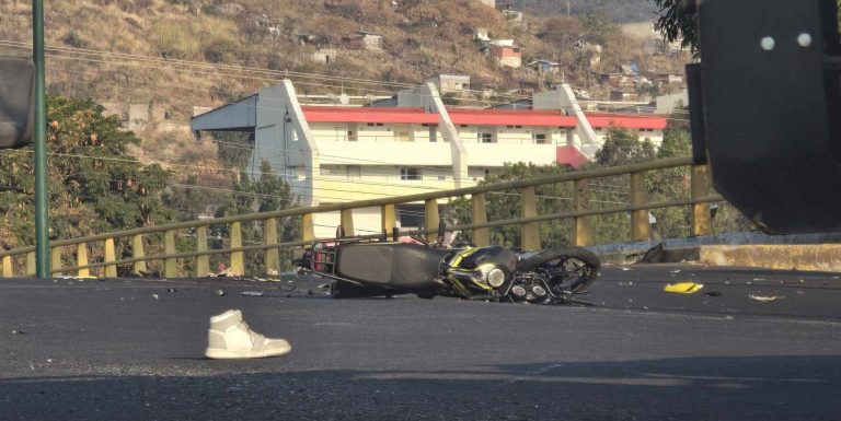 Identifican al motociclista muerto en accidente cerca del Estadio Morelos