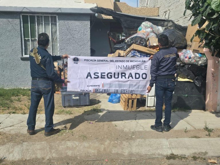 En cateo realizado en La Piedad, rescata FGE a 28 perros, víctimas de maltrato animal