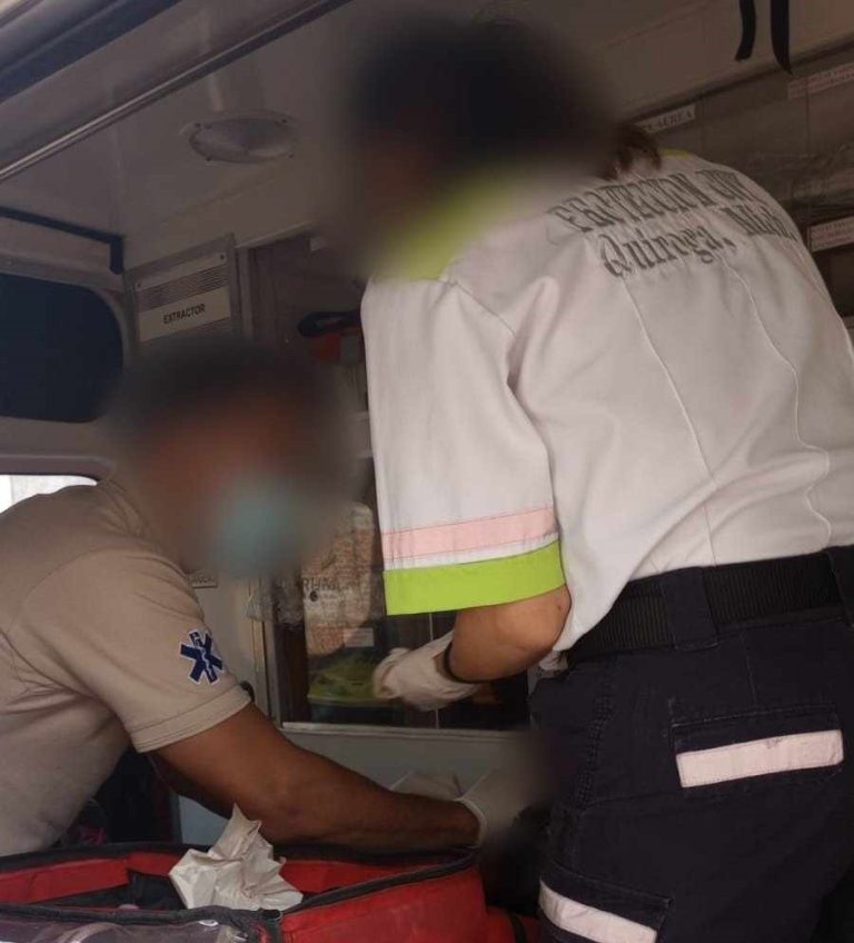 Sujeto hiere a su madre con un arma blanca, en el municipio de Quiroga