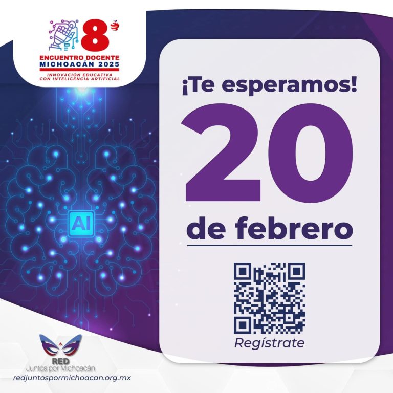 Realizará Red Juntos por Michoacán el 8° Encuentro Docente