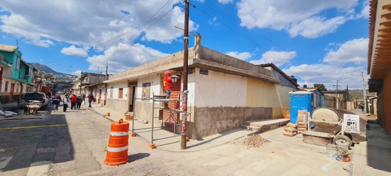 Dio inicio la quinta y última etapa de mejoramiento urbano en la Tenencia de Capula