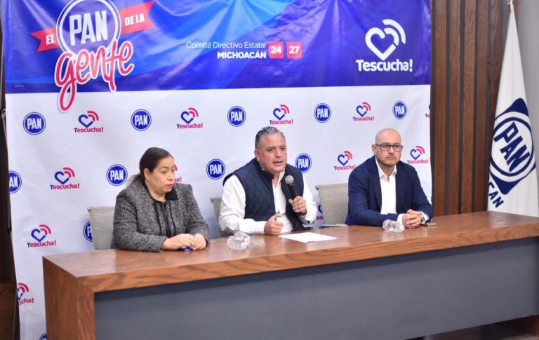 Delincuencia se burló y operó impunemente durante gira de Sheinbaum por Michoacán: PAN