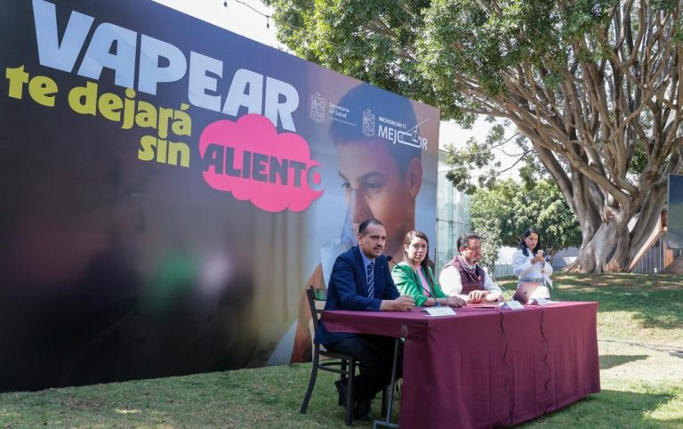 Gobierno lanza campaña contra vapeadores