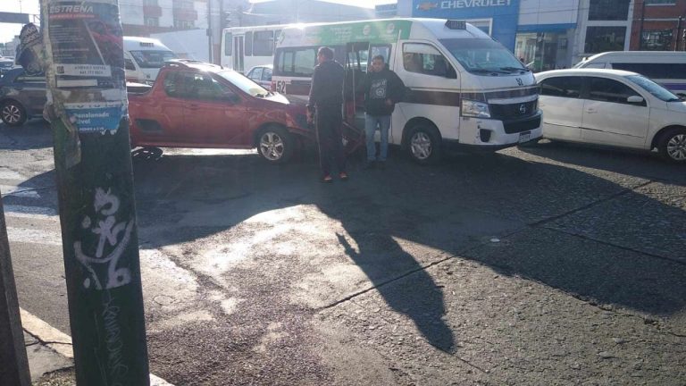 Se registran 3 accidentes de tránsito en diferentes sitios de Morelia; hay 1 herido