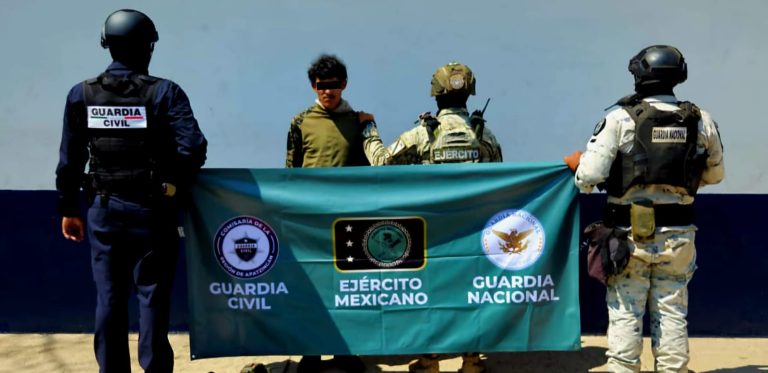 Capturan a presunto integrante de célula delictiva en Parácuaro