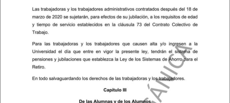 Segundo día de «consulta» sobre reforma: rectoría no ha enviado su proyecto de nueva ley a todos los correos de comunidad nicolaita