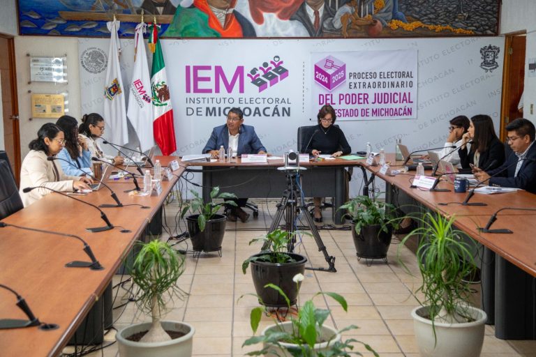 Aprueba IEM estrategias para promover el voto en elección del Poder Judicial